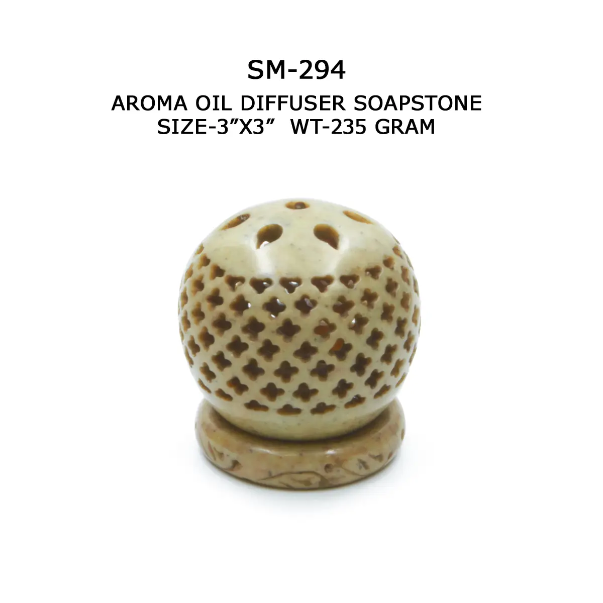 AROMA OIL DIFFUSER SOAPSTONE